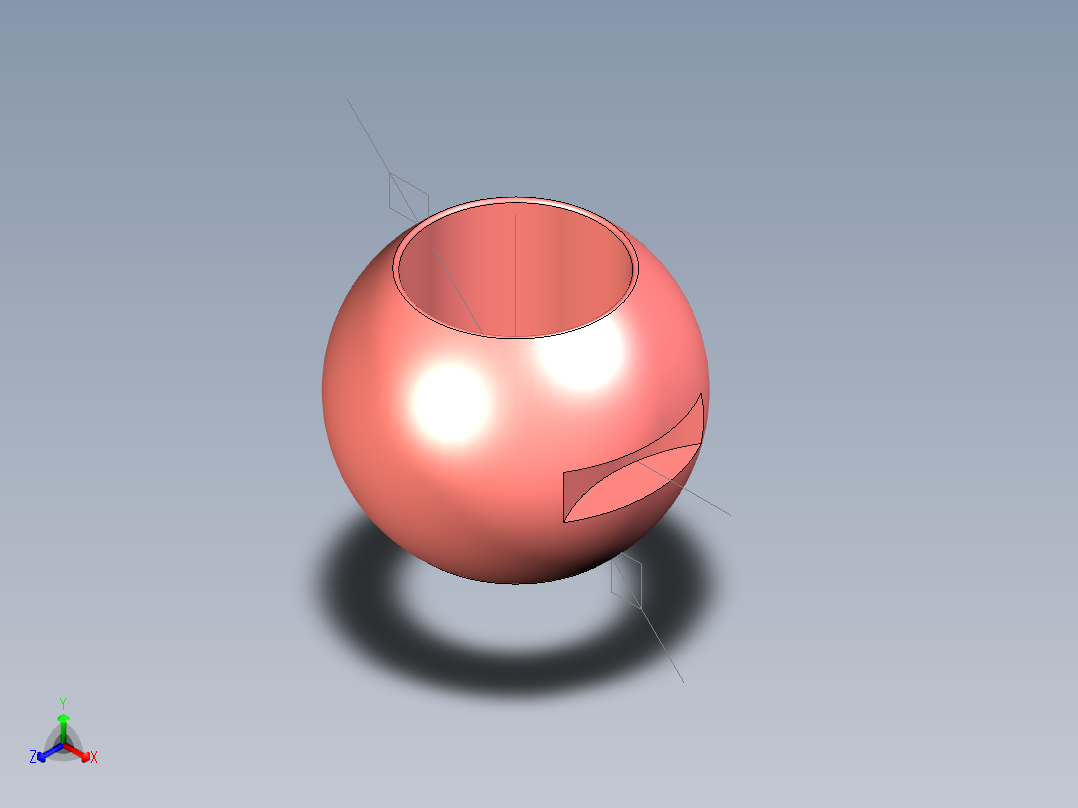 管道手动球阀-水管开关阀-手动阀门User Library-md52c150dn40-1_MD52DN40.BP正等轴测图