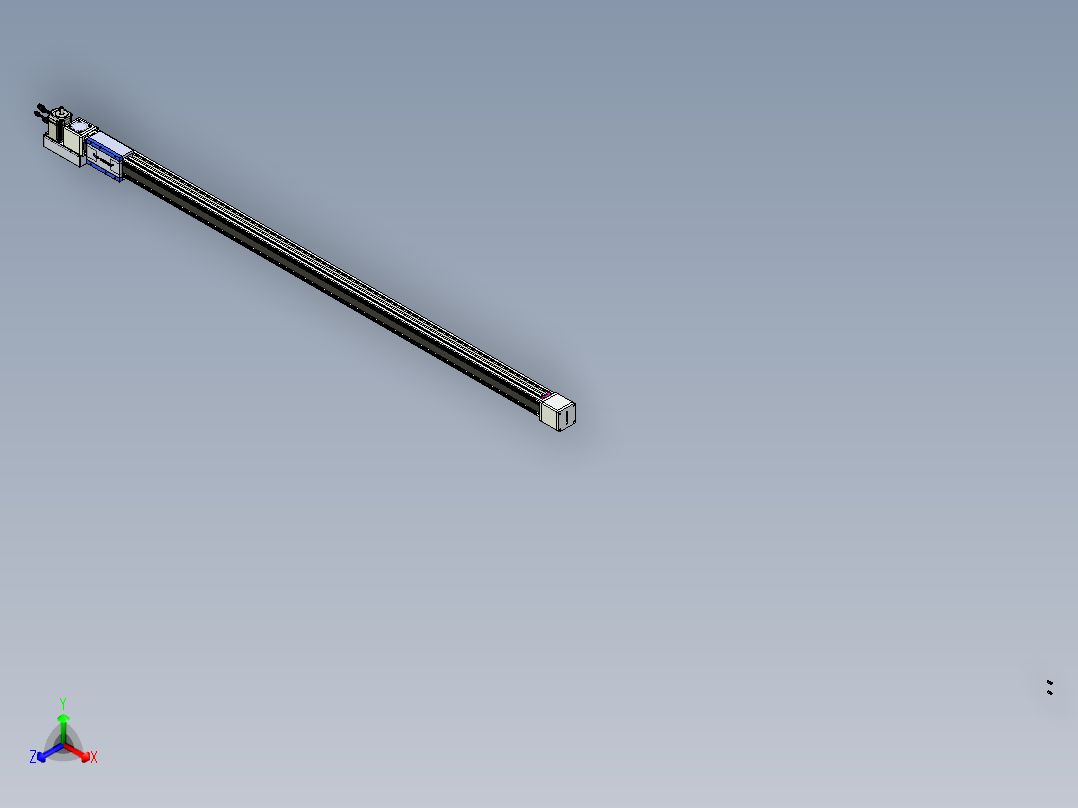 威洛博LB.GB同步带传动--欧规系列GB8-L96-S2250-BL-P75主视图