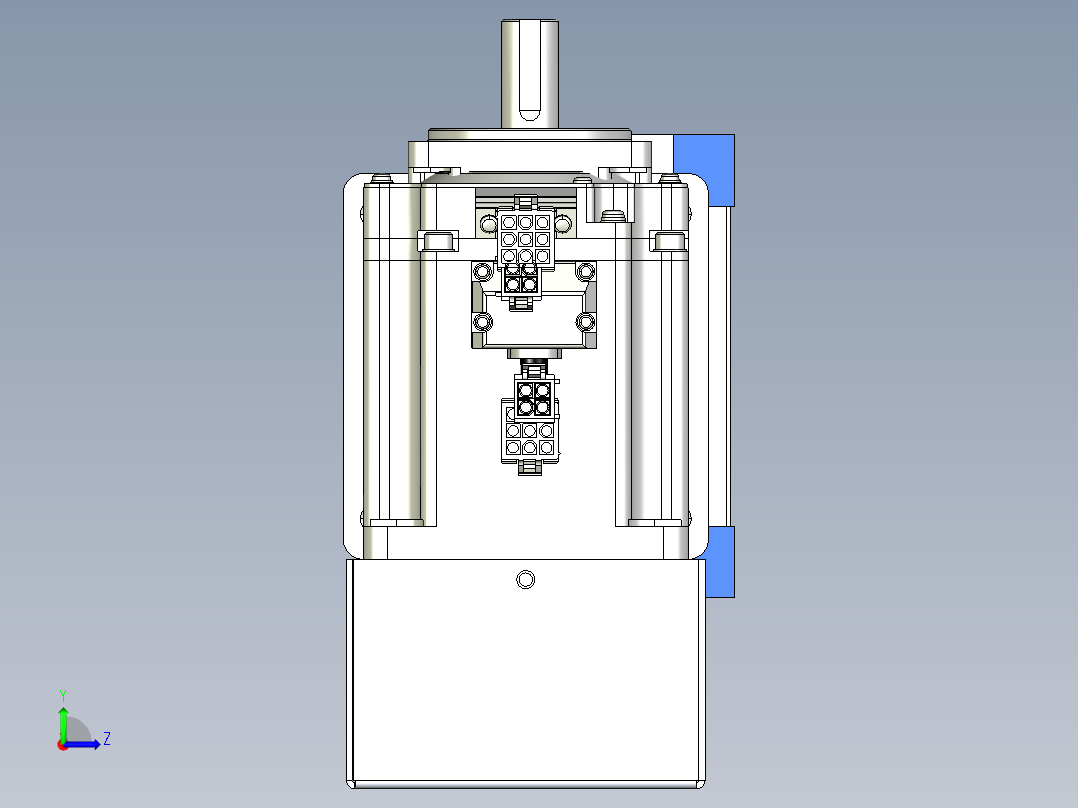 威洛博LB.GB同步带传动--欧规系列GB8-L96-S2250-BL-P75左视图