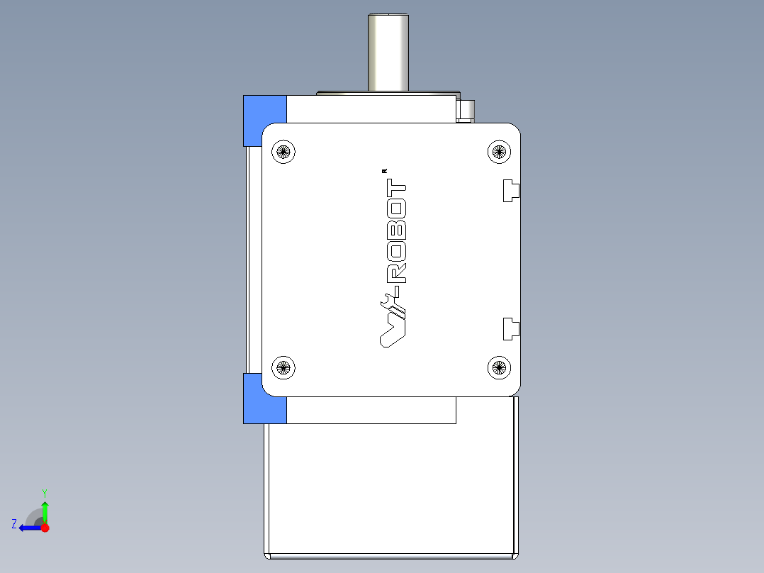 威洛博LB.GB同步带传动--欧规系列GB8-L96-S2250-BL-P75右视图