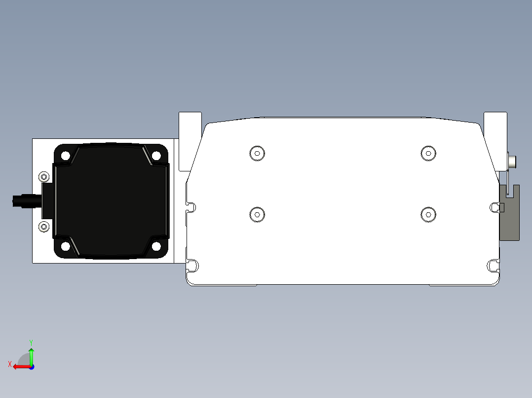Toyo东佑达直线模组-ETH22-700-BL-750W后视图