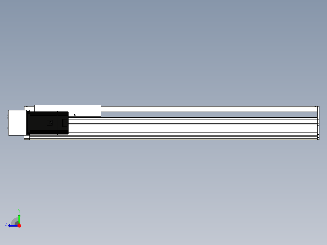 Toyo东佑达直线模组-ETH22-700-BL-750W右视图