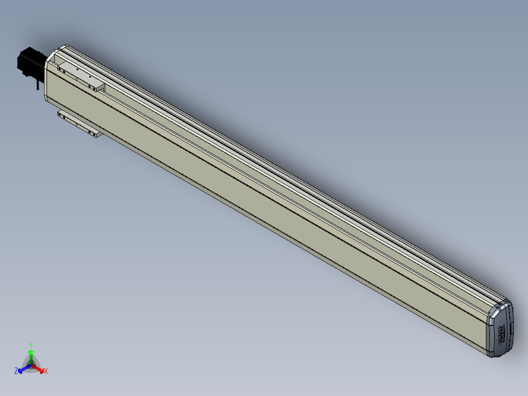 Toyo东佑达直线模组-ETH17-1500-BC-M40主视图