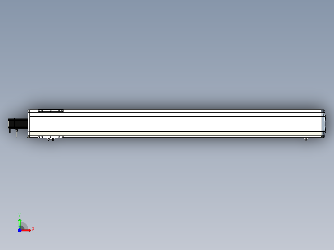 Toyo东佑达直线模组-ETH17-1500-BC-M40前视图
