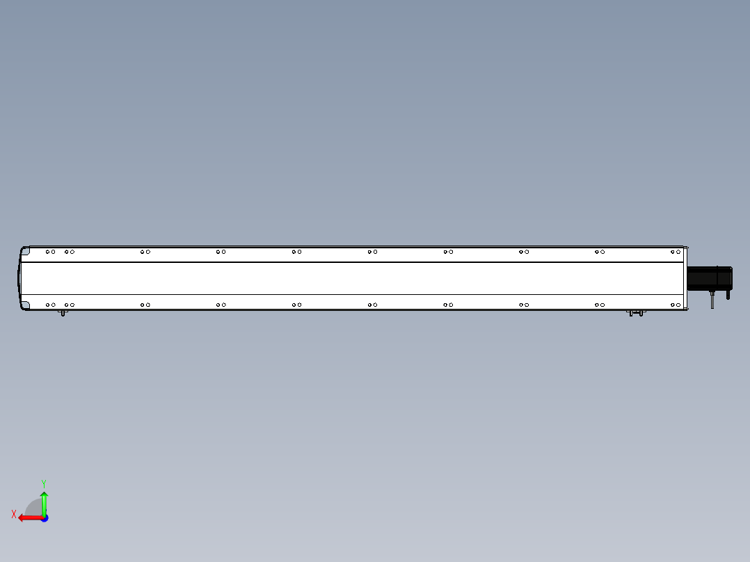 Toyo东佑达直线模组-ETH17-1500-BC-M40后视图