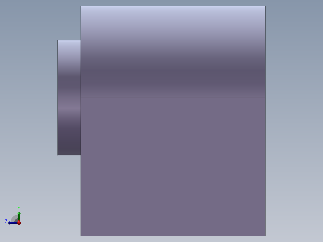 S4 直线滑座右视图