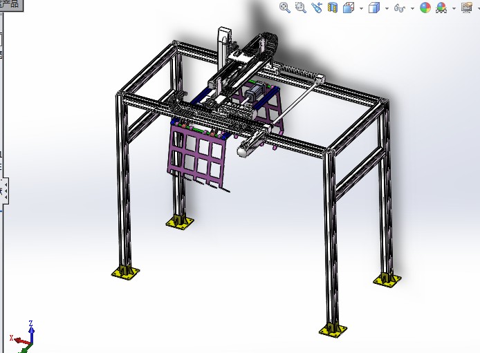 F819 三坐标龙门架式机械手