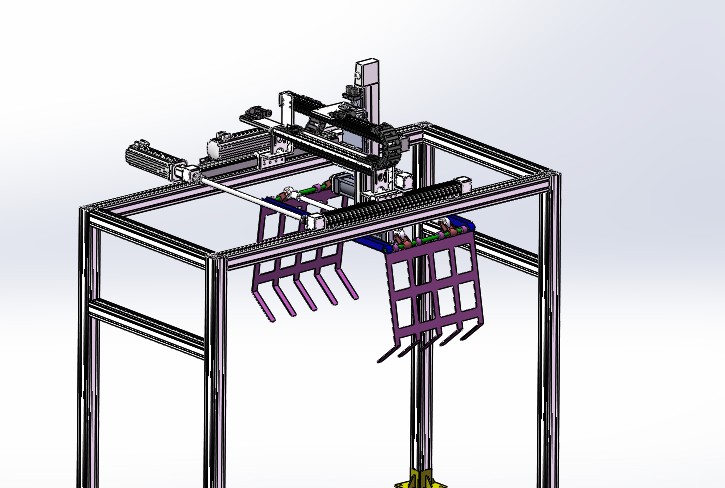 F819 三坐标龙门架式机械手