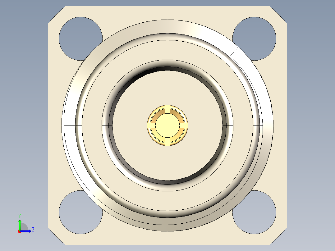 SMA接口51左视图