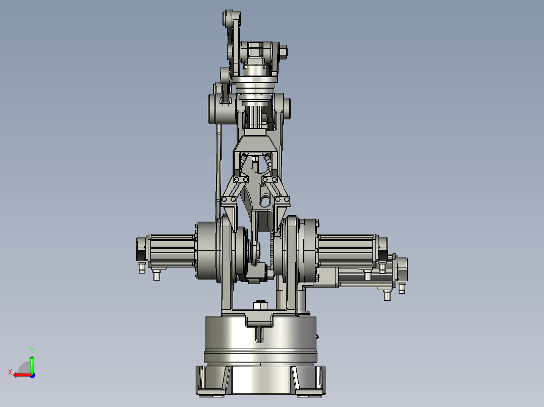 DD209 小型物料搬运机器人后视图