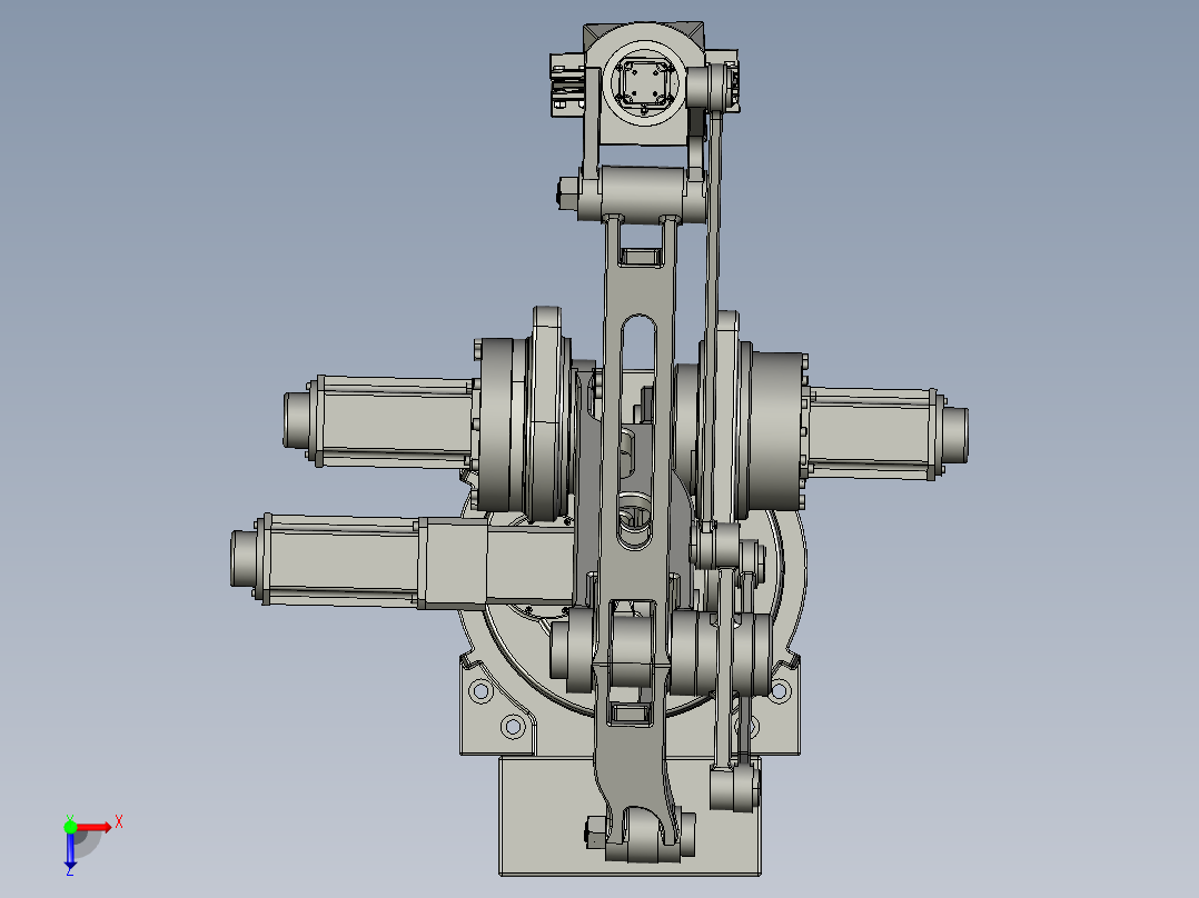 DD209 小型物料搬运机器人俯视图