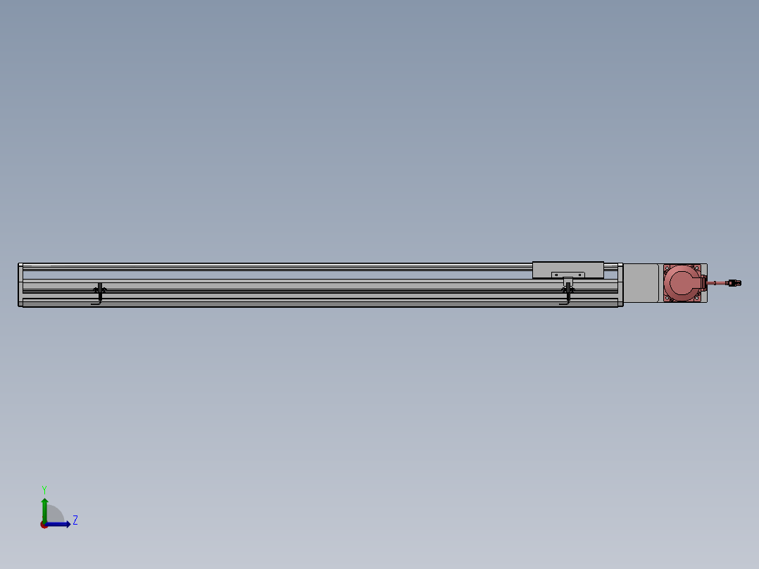 精密模组MT170-L125-1000-R-M75-C4左视图