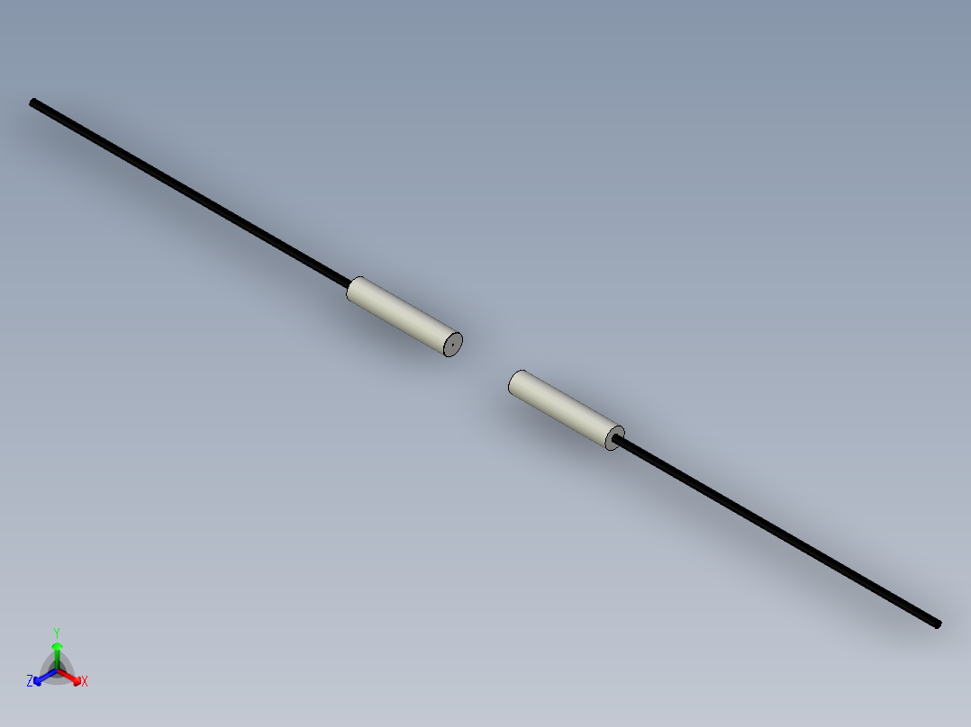 光纤元件对射型FT-D311Q主视图