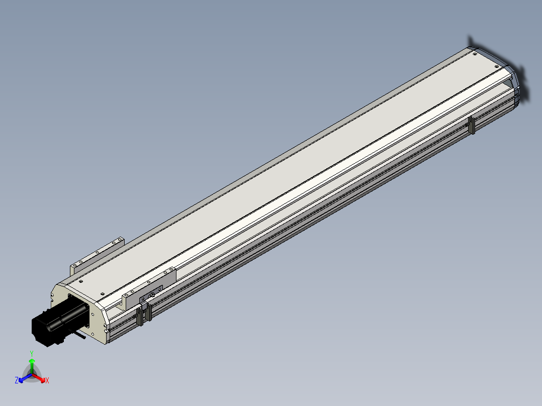 Toyo东佑达直线模组-ETH17-1000-BC-M40-ST正等轴测图