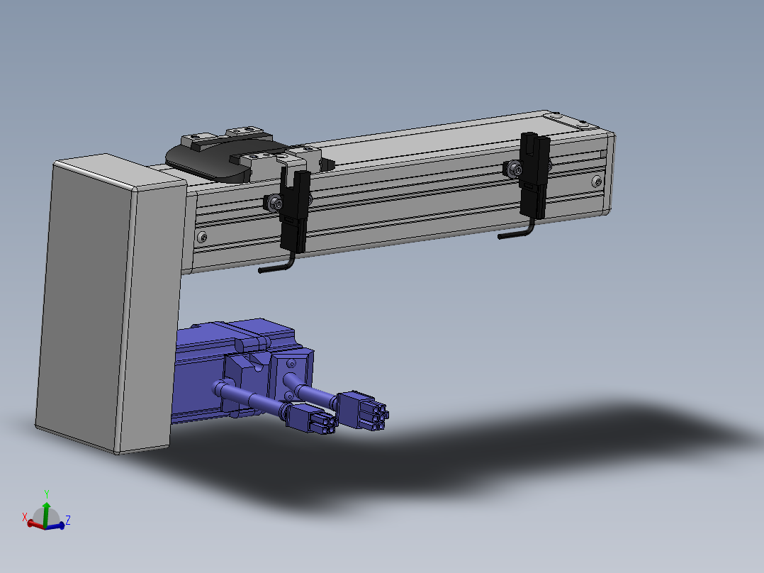 精密模组MY50-T10-150L-BM-P10B-C4-C主视图