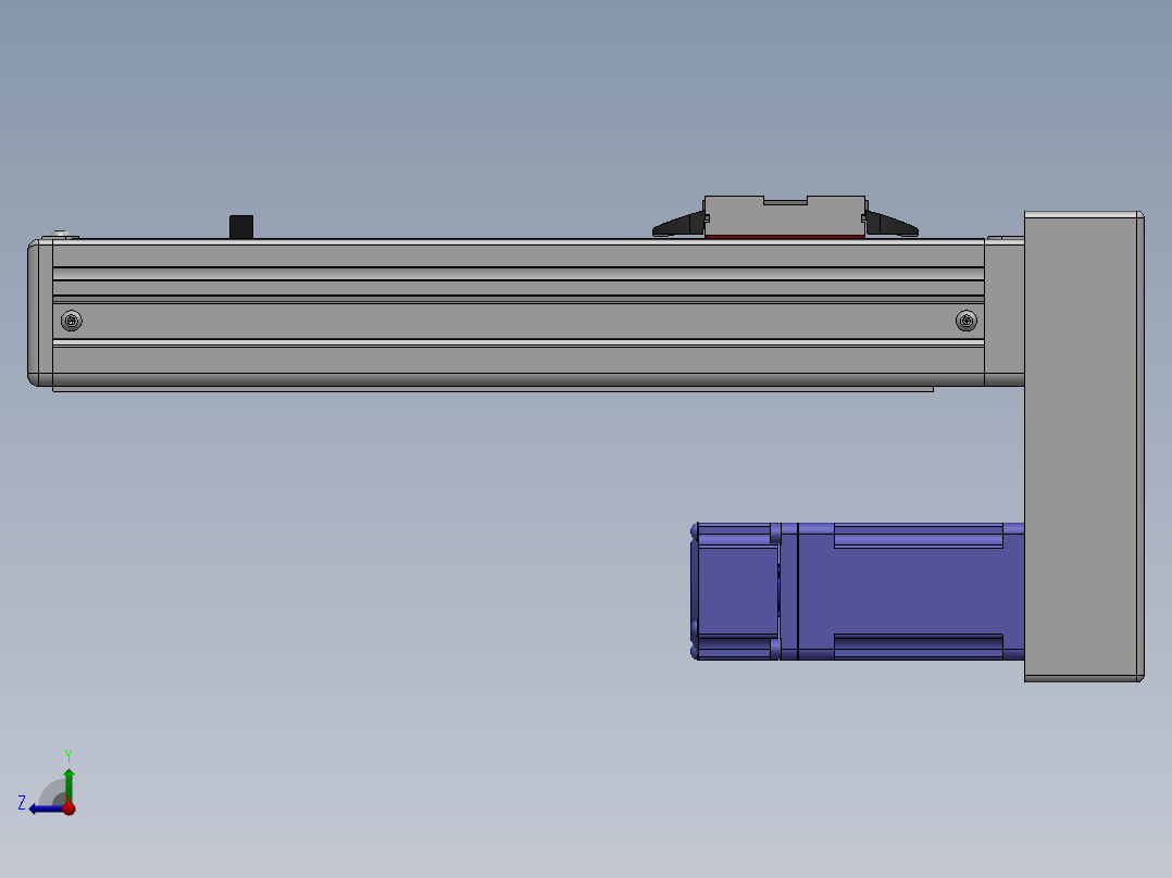 精密模组MY50-T10-150L-BM-P10B-C4-C右视图
