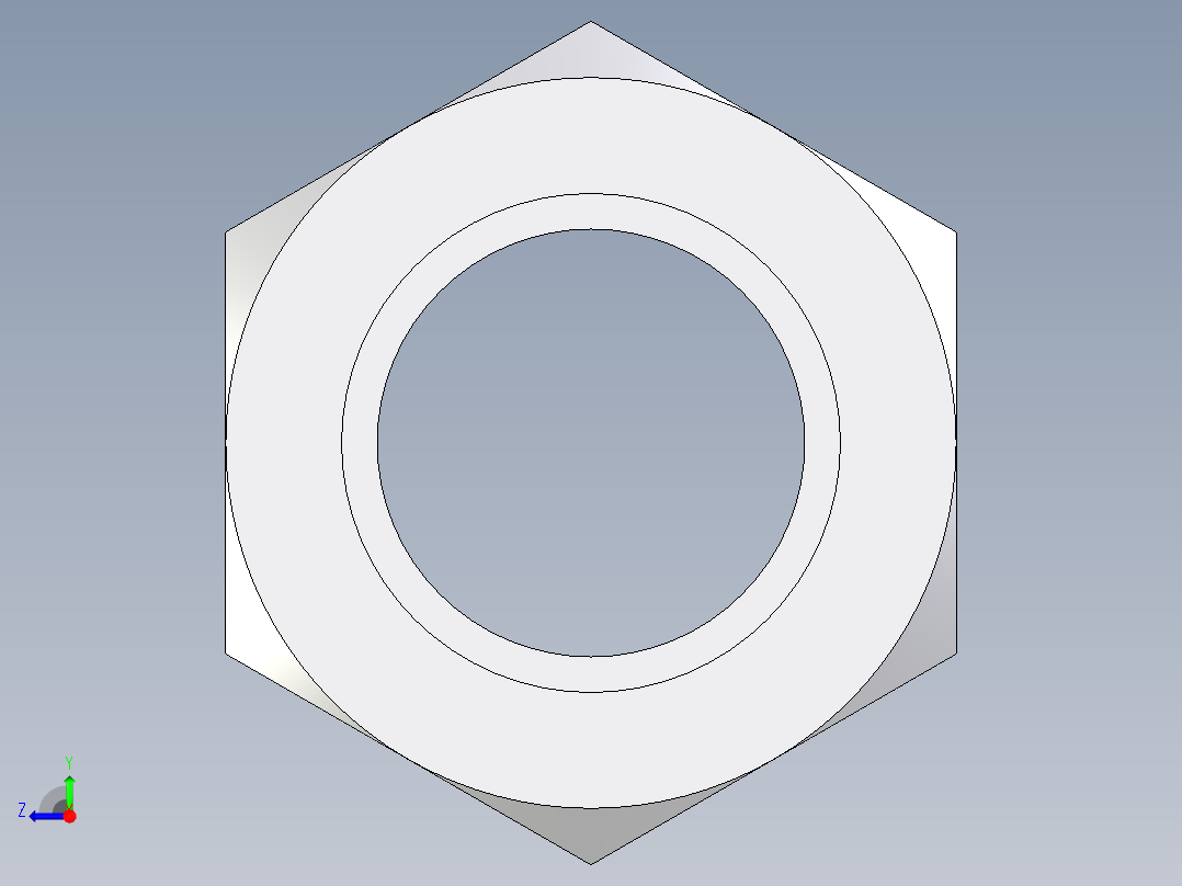 卡套式工业通用硬管接头EO_Swivel_connector_GAI28ZLM71右视图