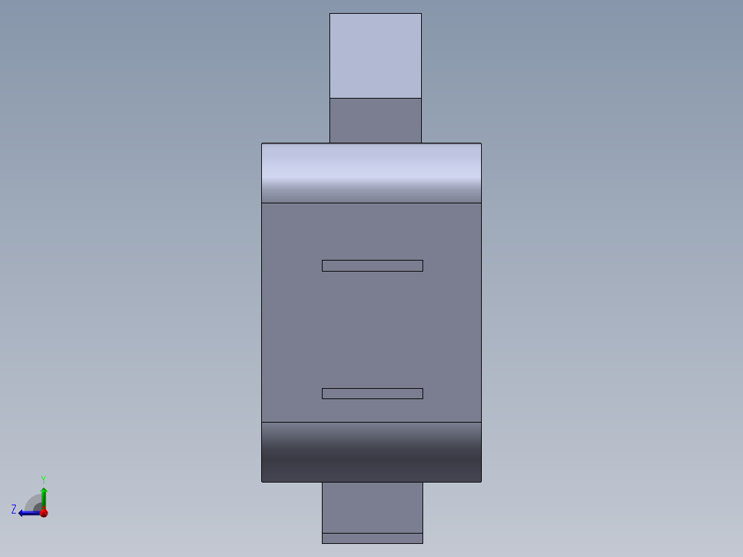 OMRON微动开关V_152_1C25右视图