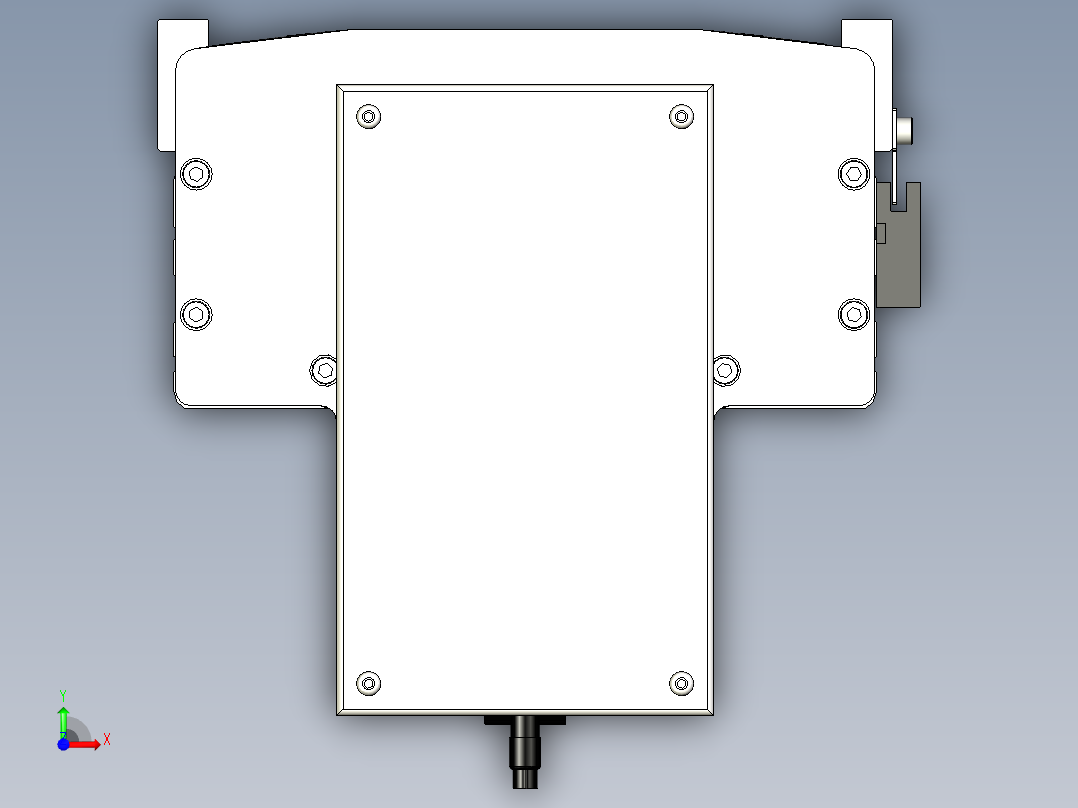 Toyo东佑达直线模组-ETH22-900-BM-750W+煞車前视图