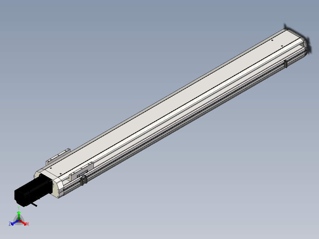Toyo东佑达直线模组-ETH17-1400-BC-M75B主视图