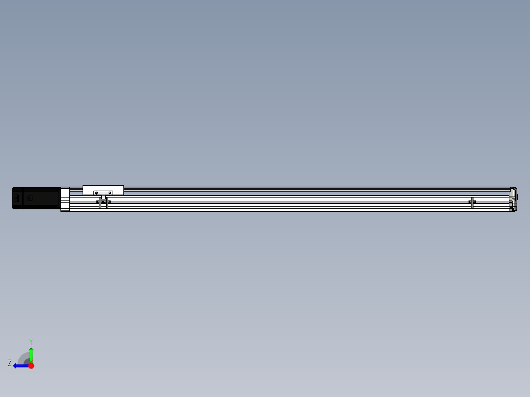Toyo东佑达直线模组-ETH17-1400-BC-M75B右视图