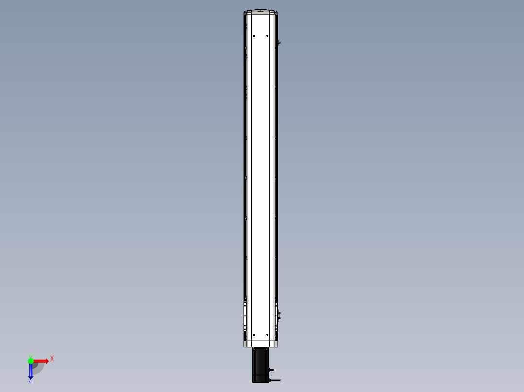 Toyo东佑达直线模组-ETH17-1400-BC-M75B俯视图