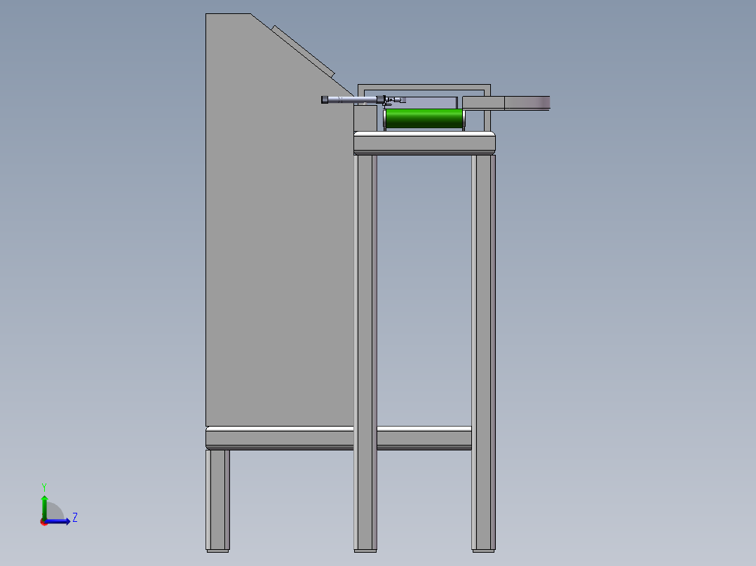 皮带称重分选设备1346172==100左视图