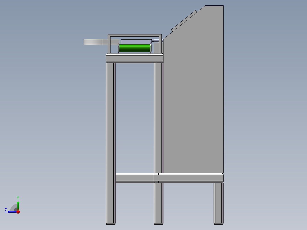 皮带称重分选设备1346172==100右视图