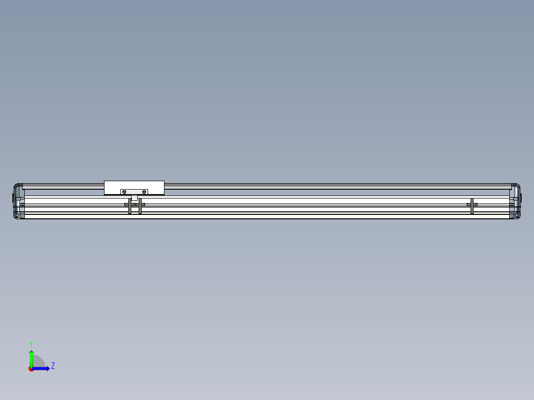 Toyo东佑达直线模组-ETH17-850-M-煞車-組合左视图