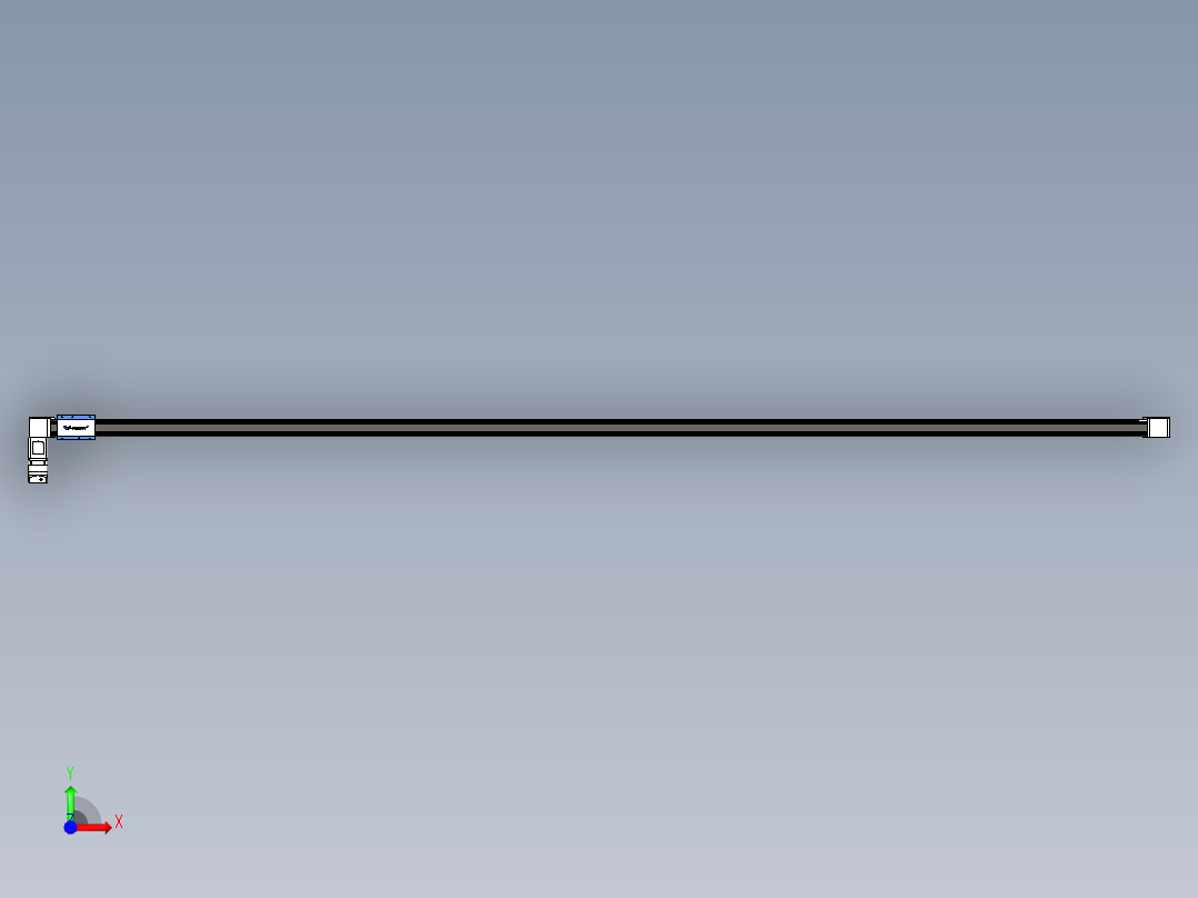 威洛博LB.GB同步带传动--欧规系列GB8-L192-S4900-BL-P75-K前视图