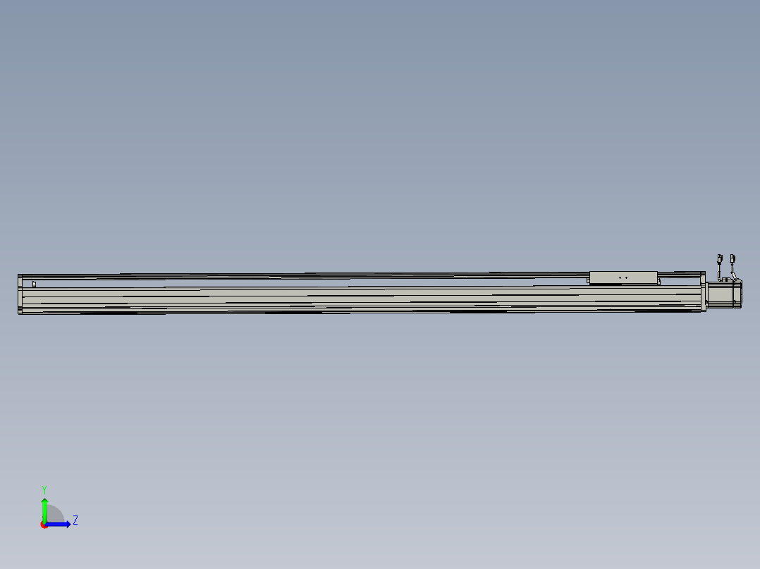 东锦丝杆传动-直线滑台模组DH210-C-L10-S1700-BC-P750W-C3.STEP左视图