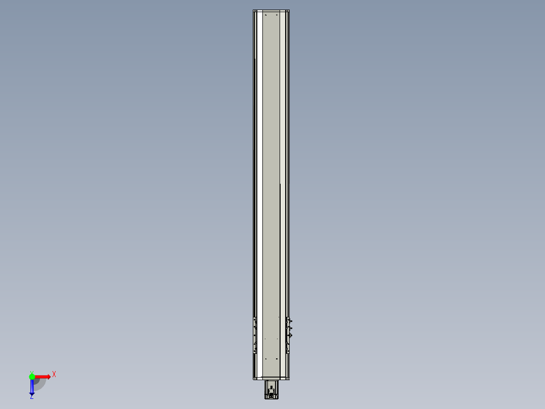 东锦丝杆传动-直线滑台模组DH210-C-L10-S1700-BC-P750W-C3.STEP俯视图