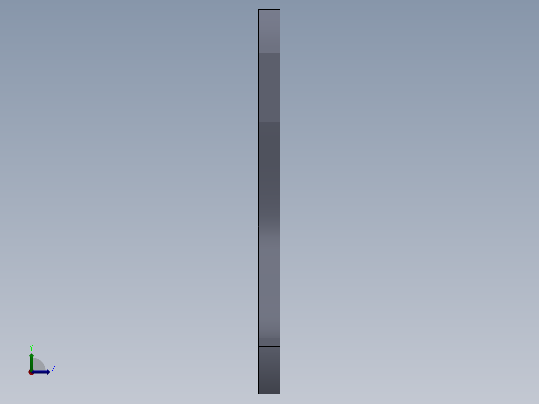 S38 调试凸台左视图