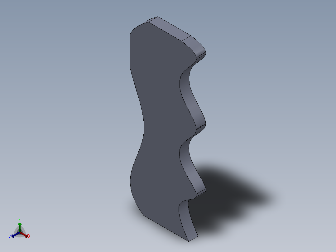 S38 调试凸台正等轴测图