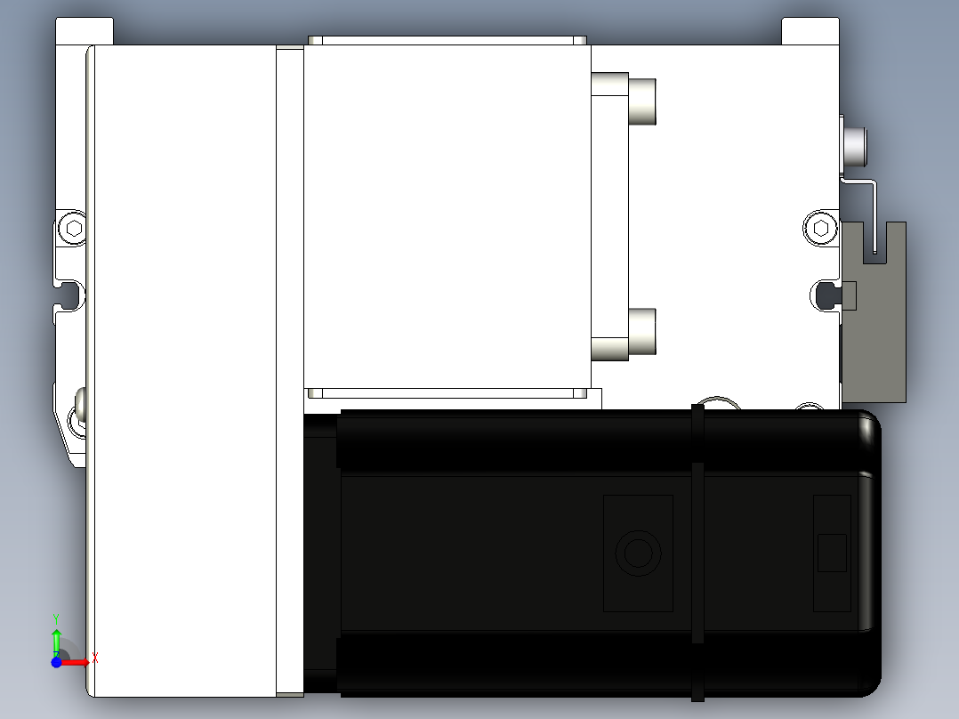 Toyo东佑达直线模组-ETB17-1750-LD前视图