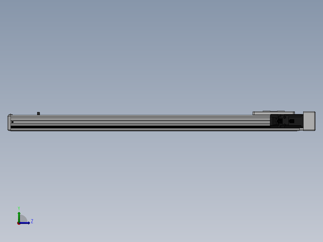 精密模组MY60-T10-650L-BR-P10B-C4-C左视图