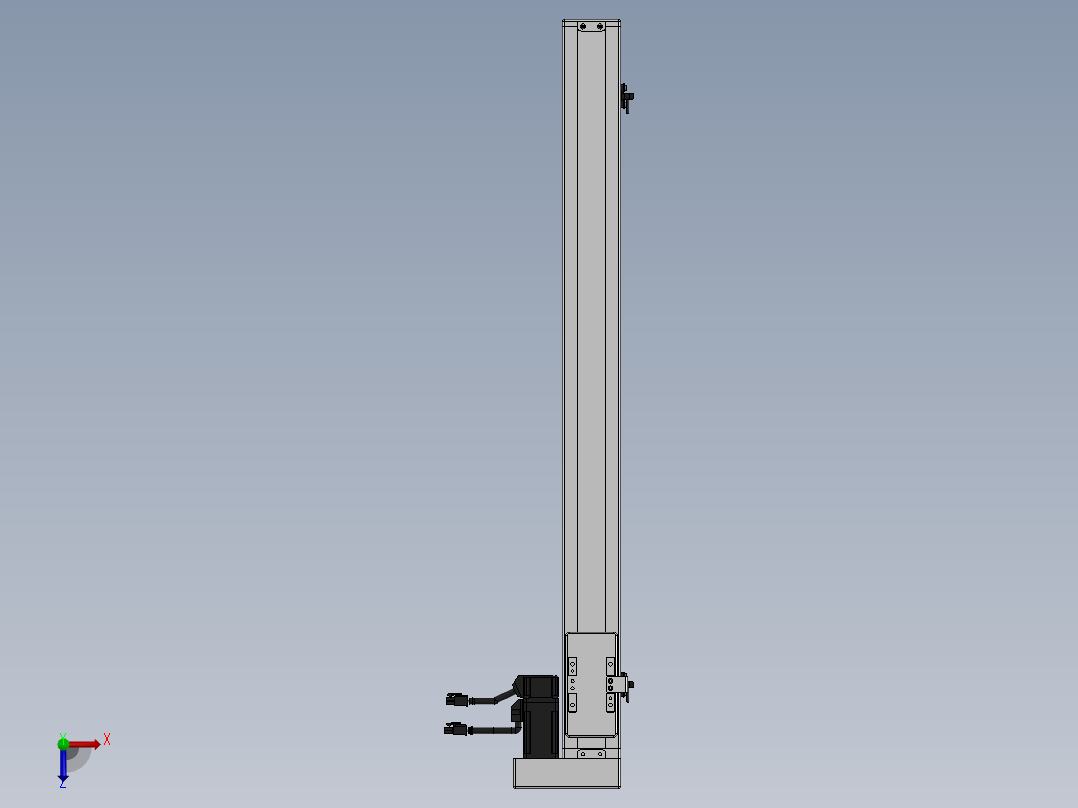 精密模组MY60-T10-650L-BR-P10B-C4-C俯视图