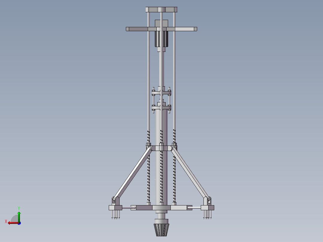 土壤检测用土壤取样装置==1586191==100主视图