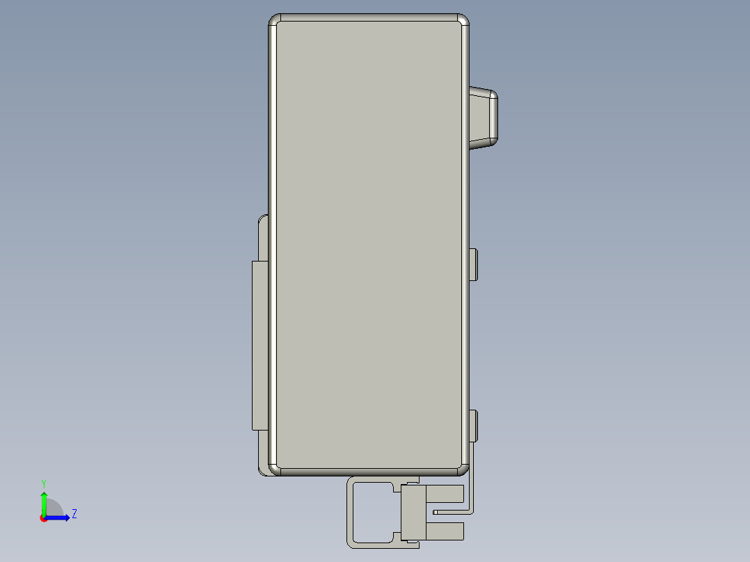 VF丝杆传动-一般环境VT6-L10-C-S280-BR-P10-D4左视图