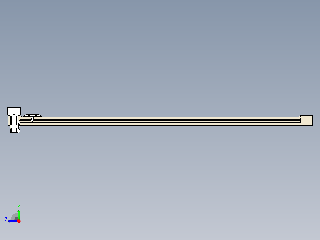 同步带全封闭直线模组TPA-HCB-65S-90-L1300-MR-Y-P10-N3右视图