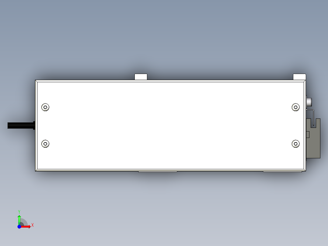 Toyo东佑达直线模组-ETH17-1050-BR-M40前视图