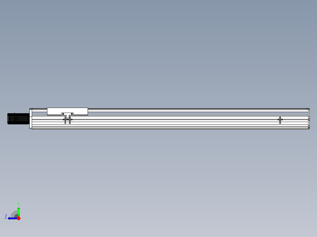Toyo东佑达直线模组-ETH22-1200-BC-400W右视图