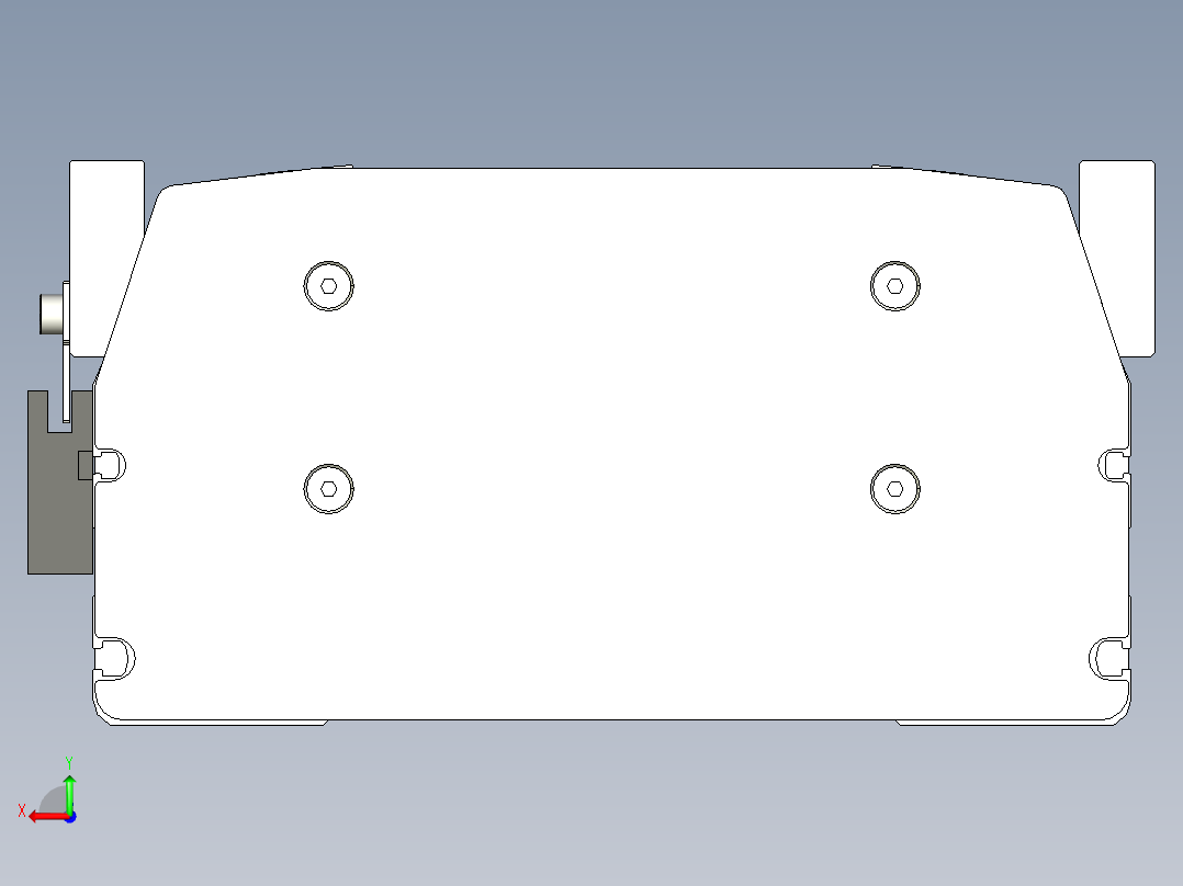 Toyo东佑达直线模组-ETH22-BC-750W后视图