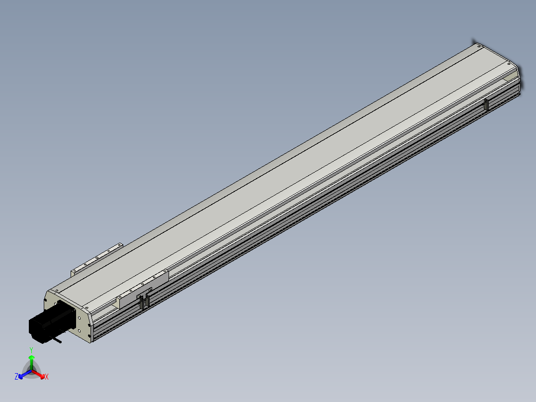 Toyo东佑达直线模组-ETH22-BC-750W正等轴测图