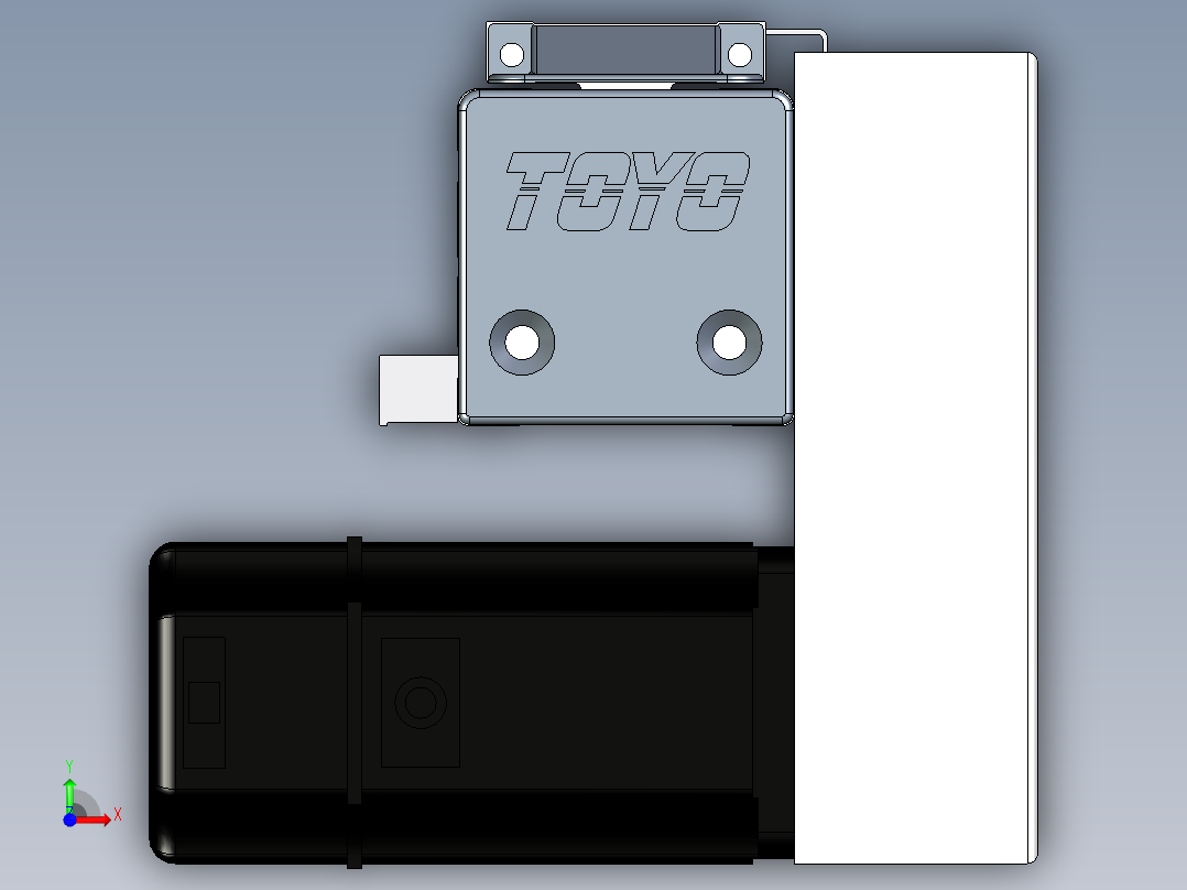 Toyo东佑达直线模组-M65-M-1500-RD-M40-C4前视图