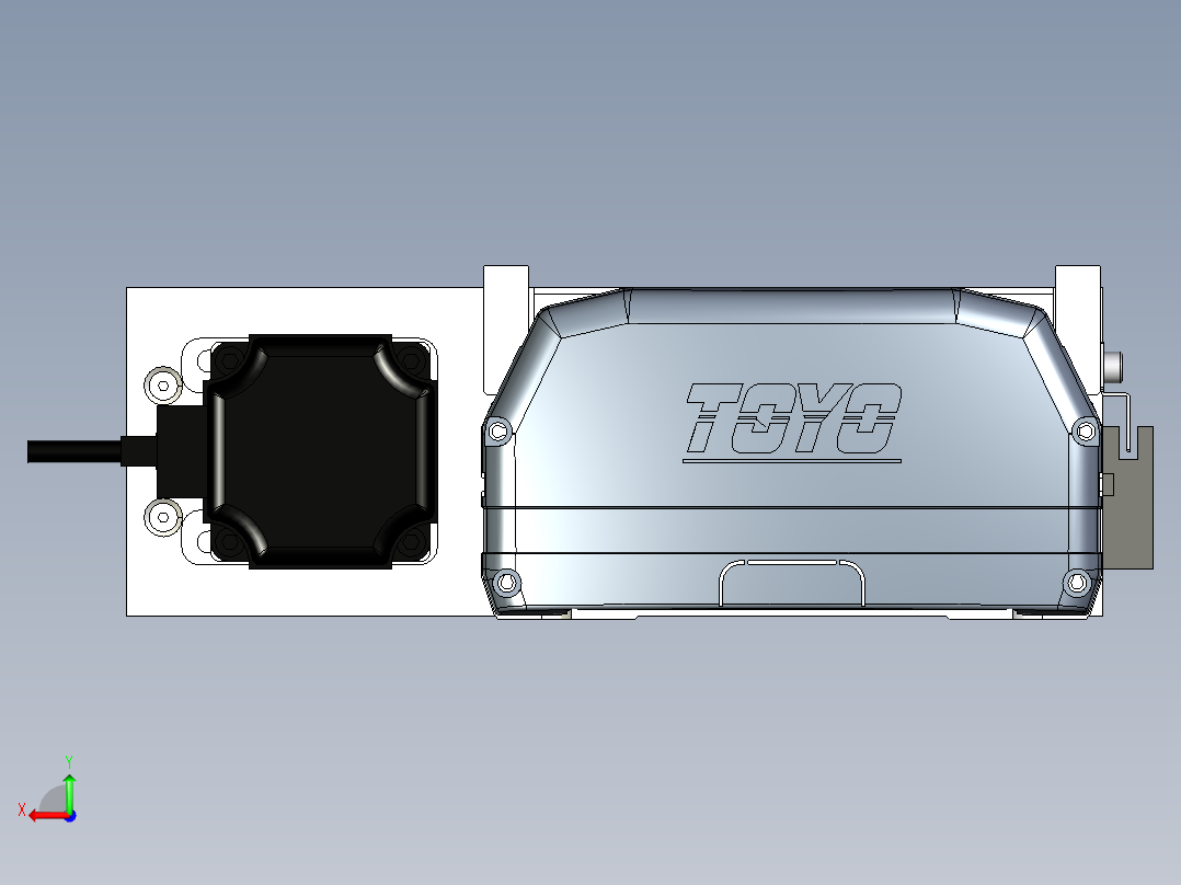 Toyo东佑达直线模组-ETH17-1250-BL-M40后视图