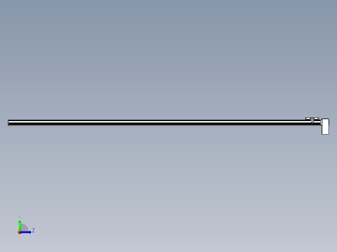 同步带全封闭直线模组TPA-HCB-105D-90-L2800-LP-C-P20-N3左视图