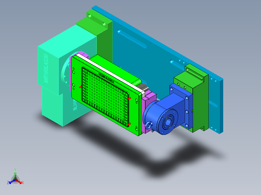 UX390-A-CNC4-0603正等轴测图
