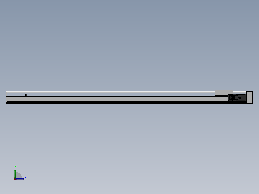 精密模组MY120-T10-1000L-BR-P10B-C4-C左视图