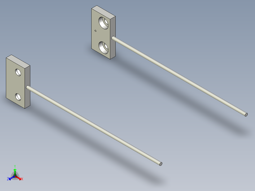 支架光纤_对射型FT-W17主视图